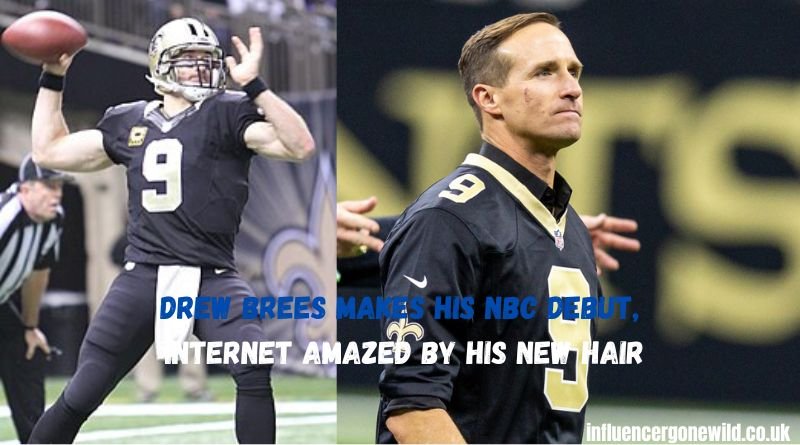 Drew Brees Makes His NBC Debut, Internet Amazed by His New Hair